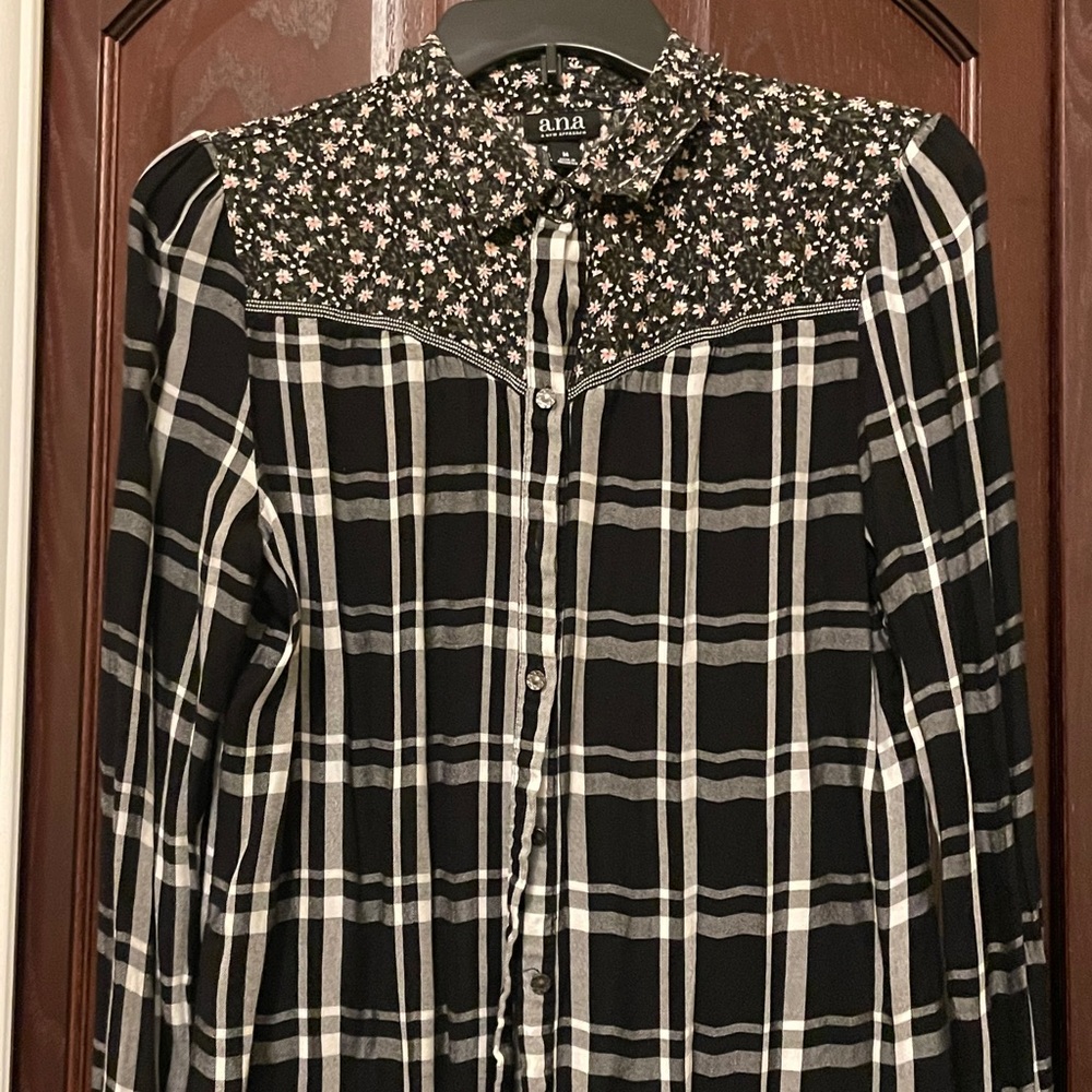 Button down long sleeve shirt